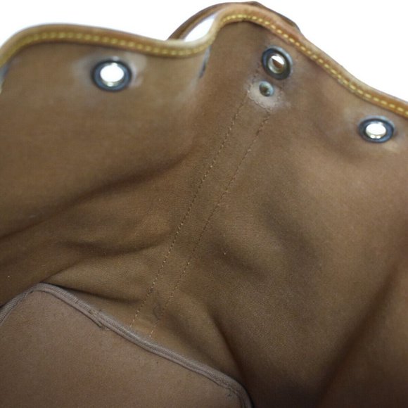 LOUIS VUITTON Petit Noe Drawstring Shoulder Bag Monogram Leather - Picture 5 of 14